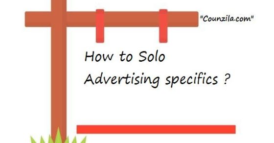 How to Solo Advertising specifics - COUNZILA™