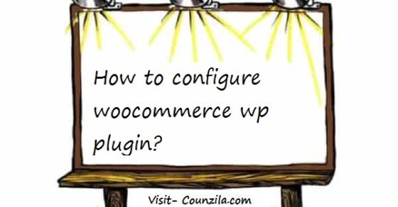 how to configure woocommerce wp plugin