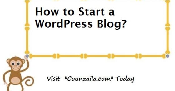 How to Start a WordPress Blog