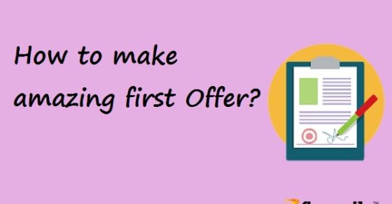 How to make amazing first Offer