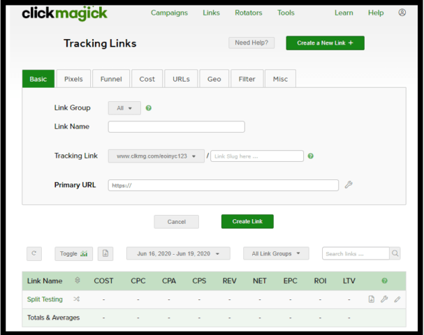 Clickmagick Clickmeter tracking software update