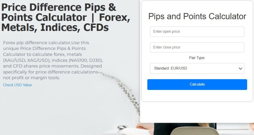 Ultimate trading pip calculator