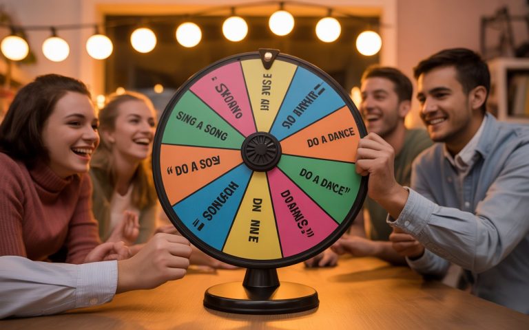 Interactive Spin Wheel winner Generator